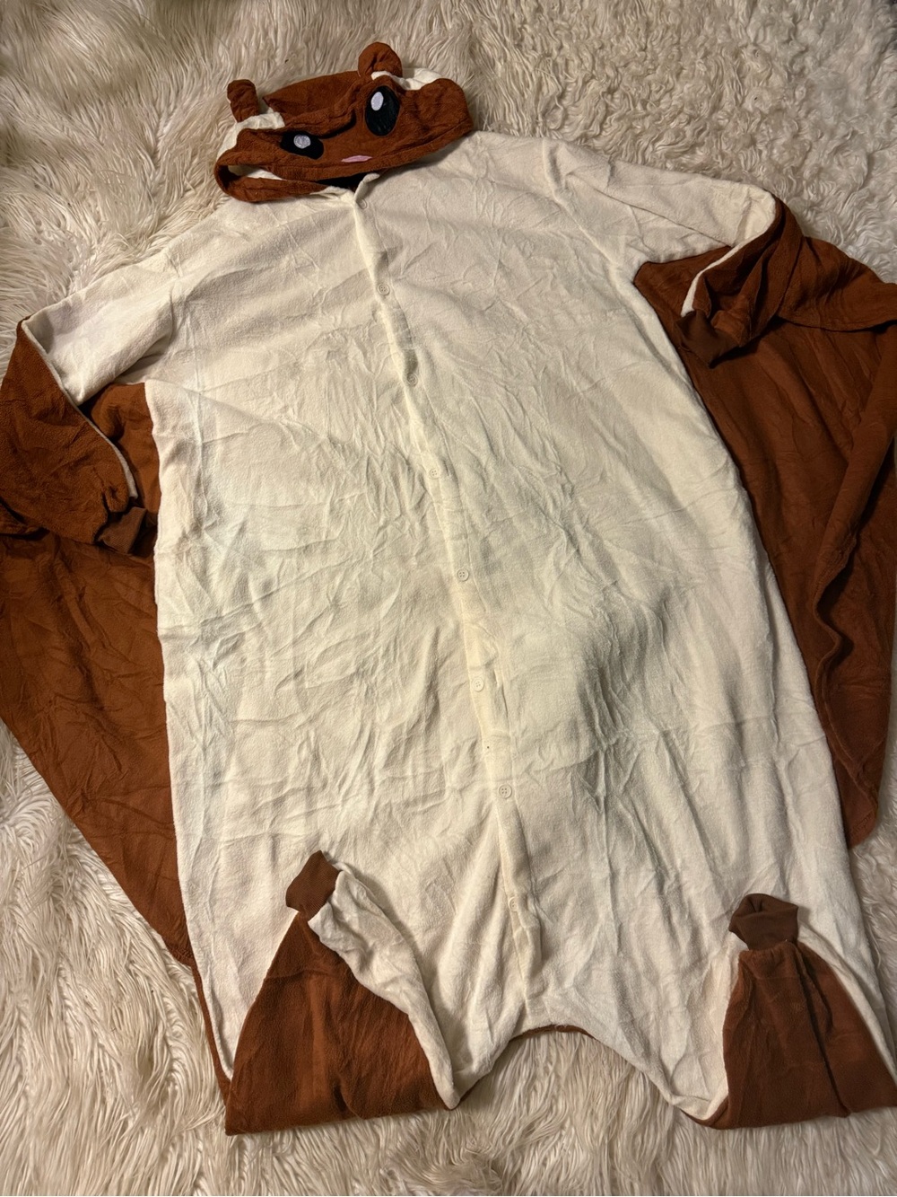 Adults flying squirrel costume (E5)
